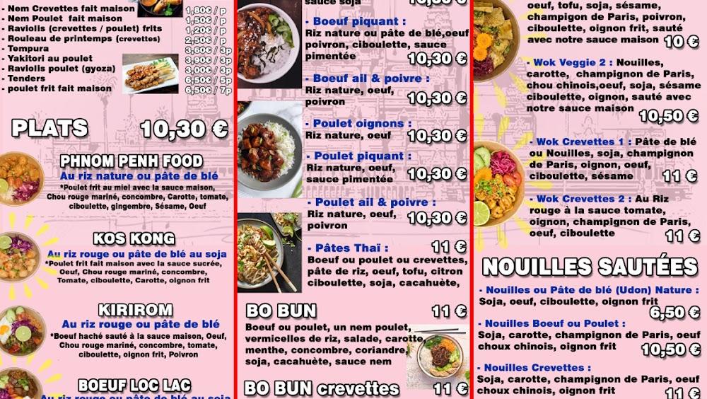 LE SOLEIL Phnom Penh - Menu Image 1