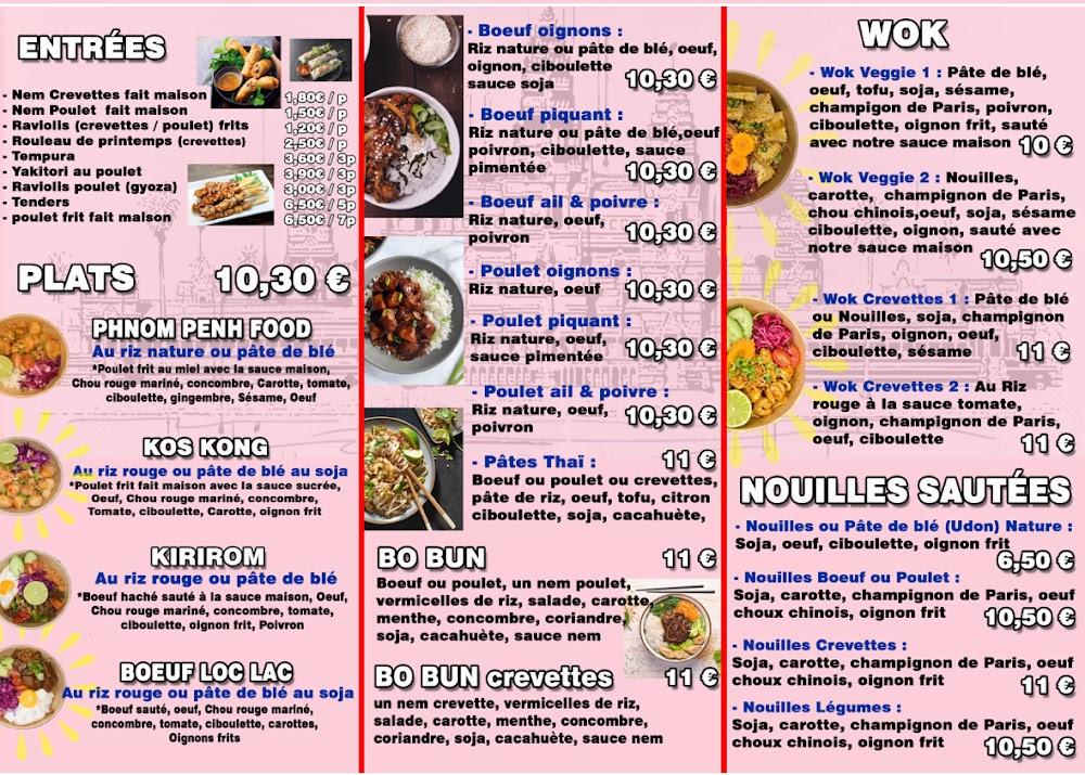 LE SOLEIL Phnom Penh - Menu Image 2